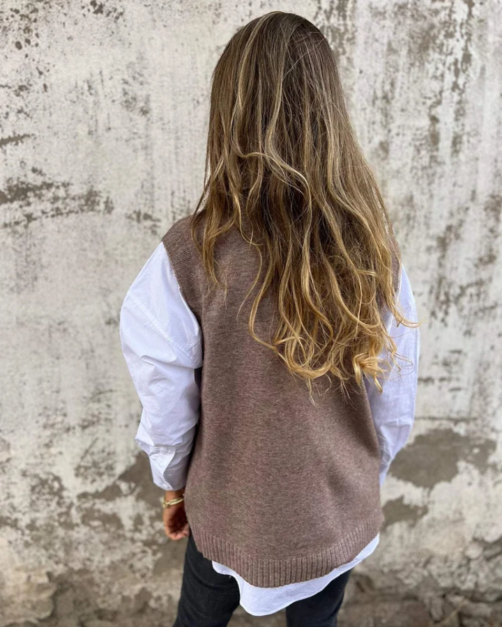 Nachell | Knit Sweater Vest