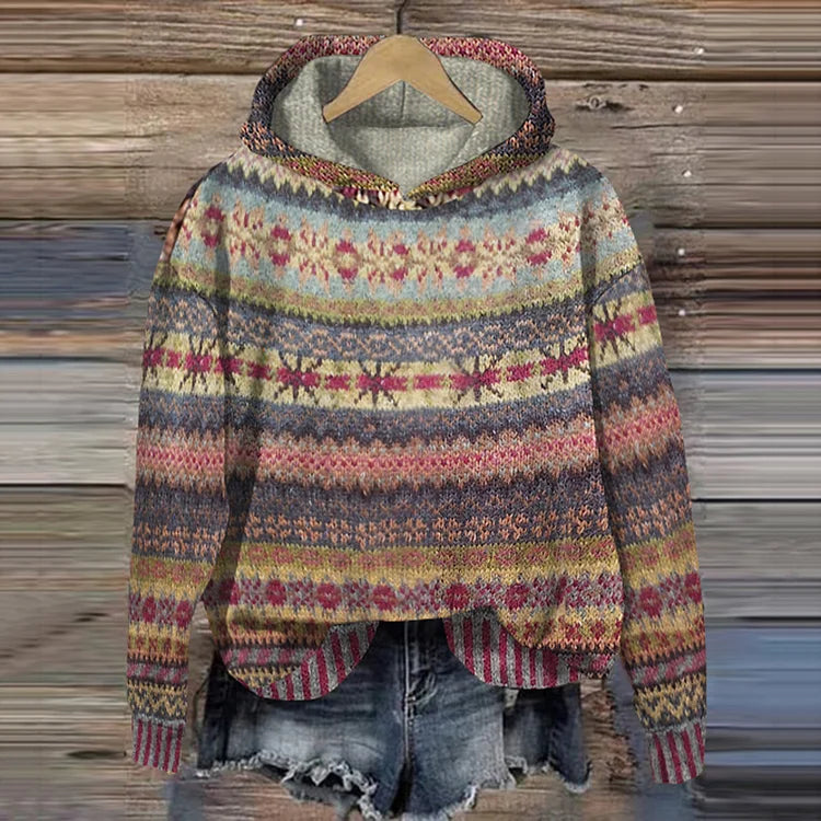 Anja | Cozy Ethnic Sweater