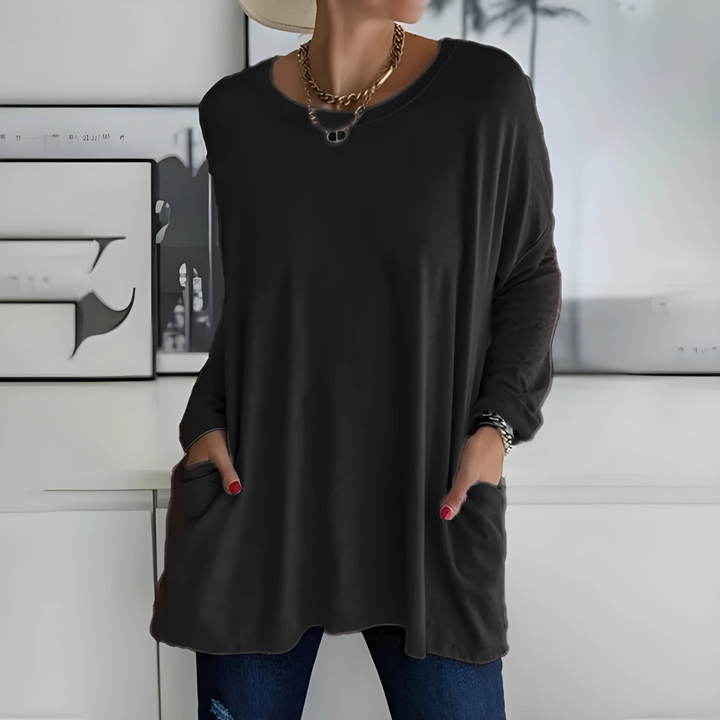 Sistine | Relaxed Long Sleeve Top