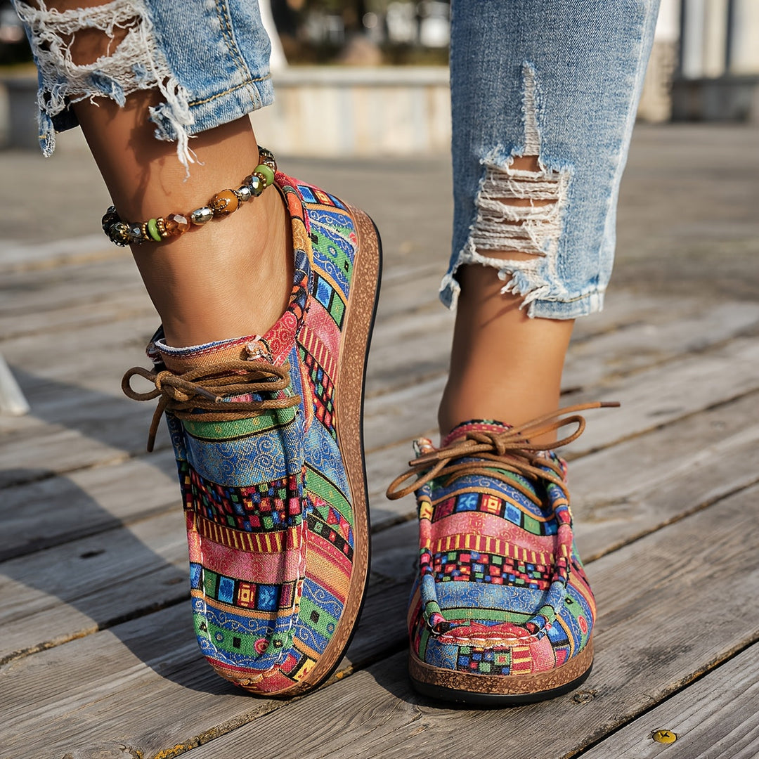 Brinley | Colorful Retro Shoes