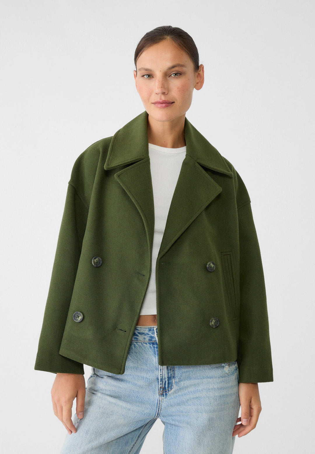 Ashley | Short Double Breasted Jacket